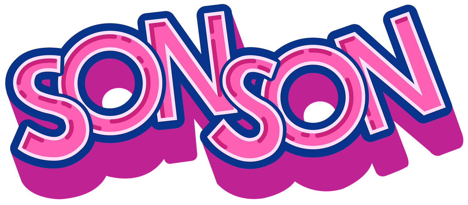Son Son logo for Famicom